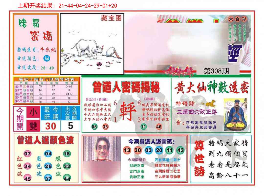 308期赢钱一经[图]