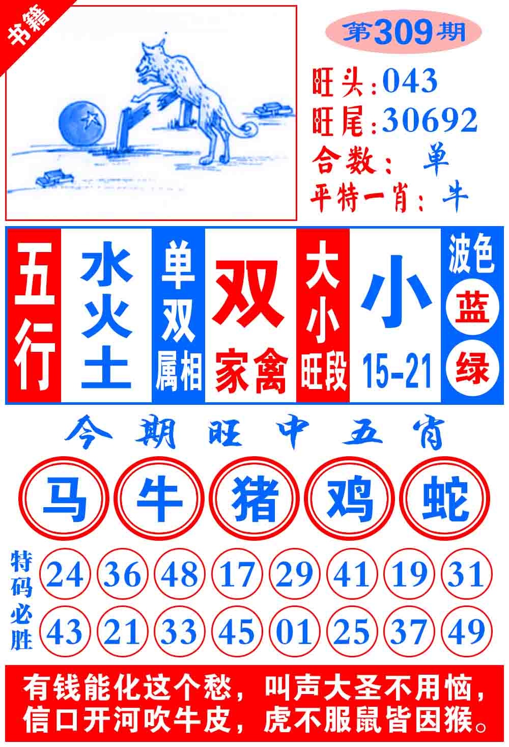 309期澳门全集心水[图]