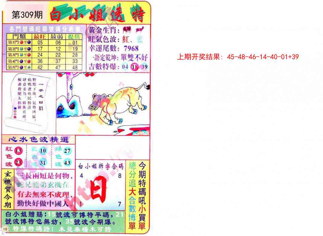 309期白小姐透特[图]