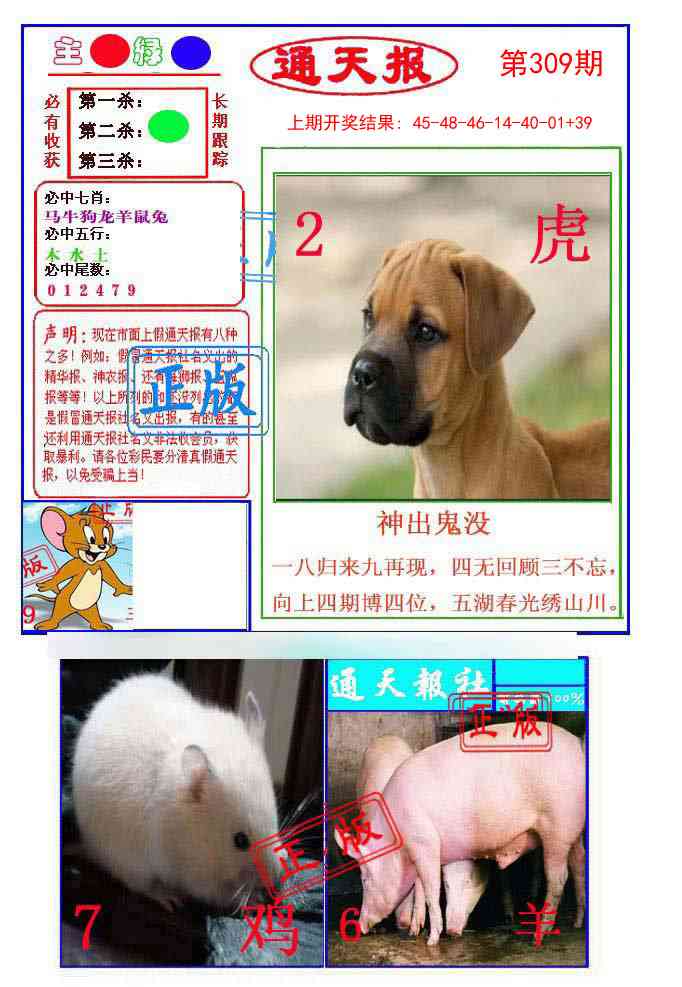 309期通天杀波图1[图]