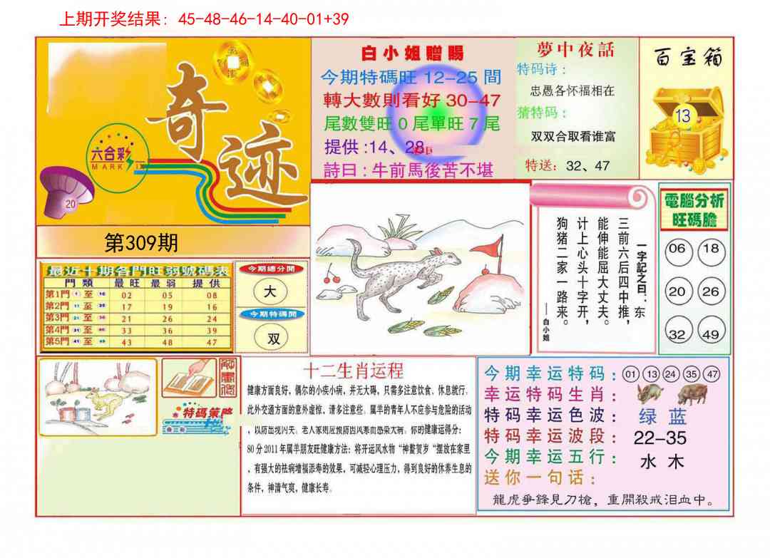 309期九龍奇迹A(推荐)[图]