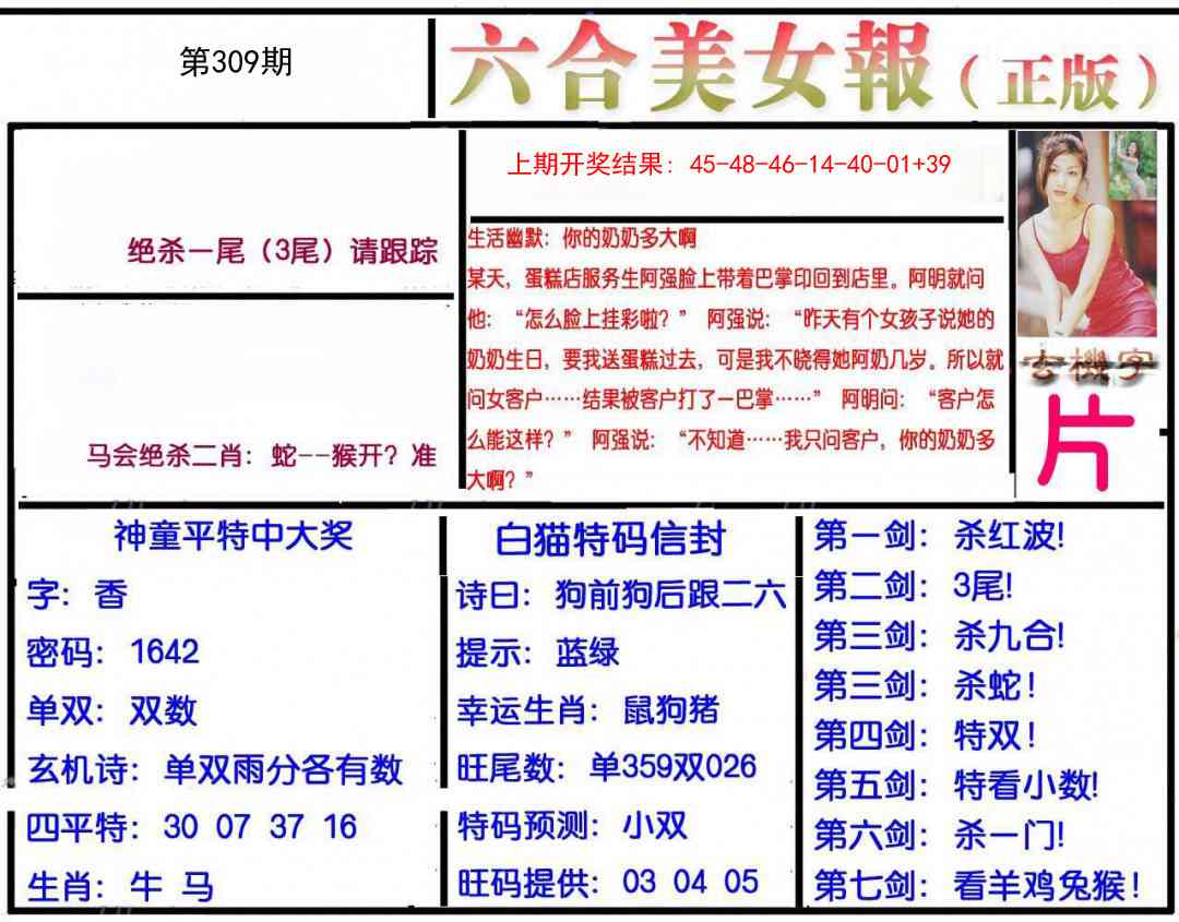 309期美女报[图]