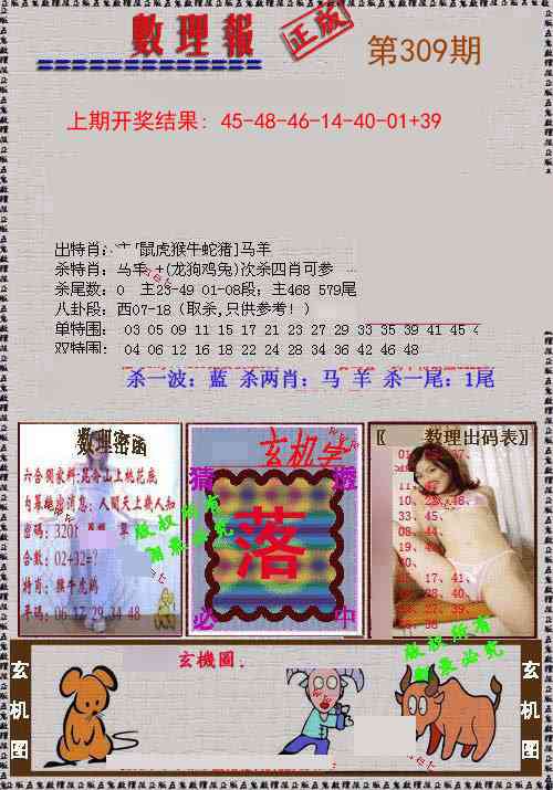 309期数理报[图]