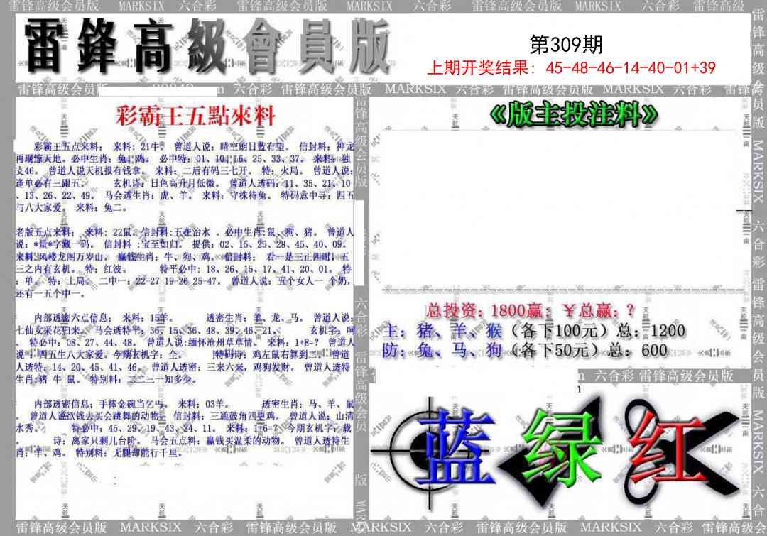 309期(假)雷锋高级会员版[图]