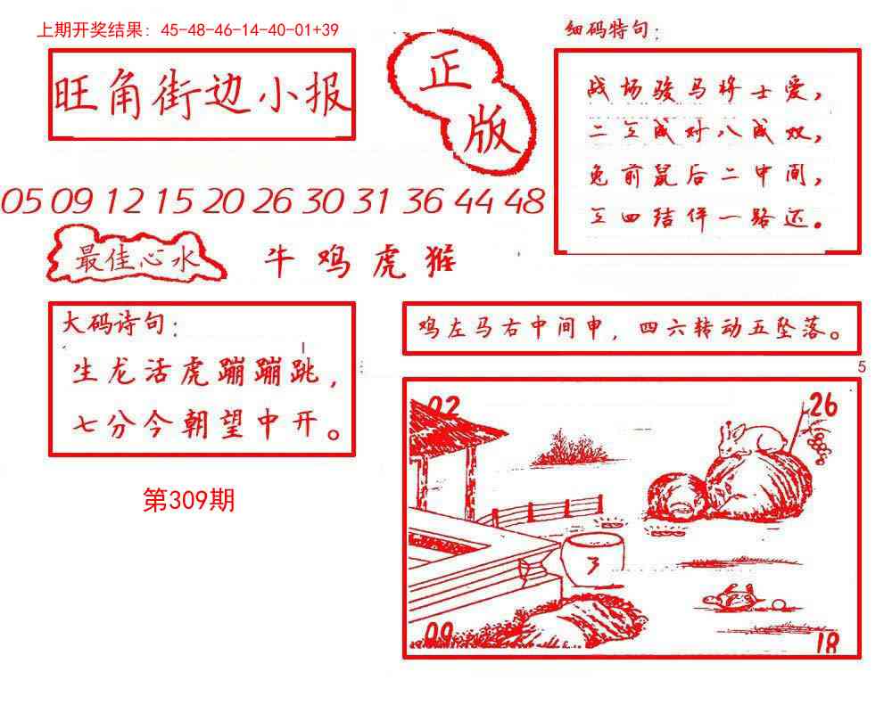 309期旺角街边小报[图]