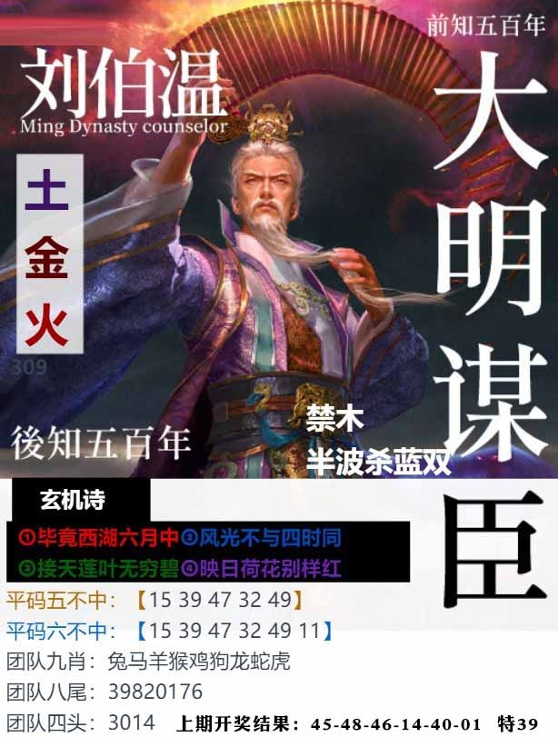 309期大明谋臣[图]