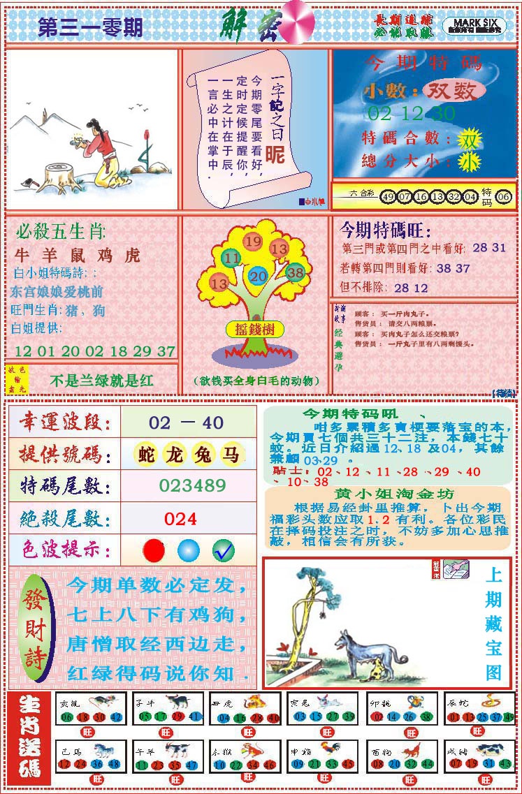 310期118解密[图]