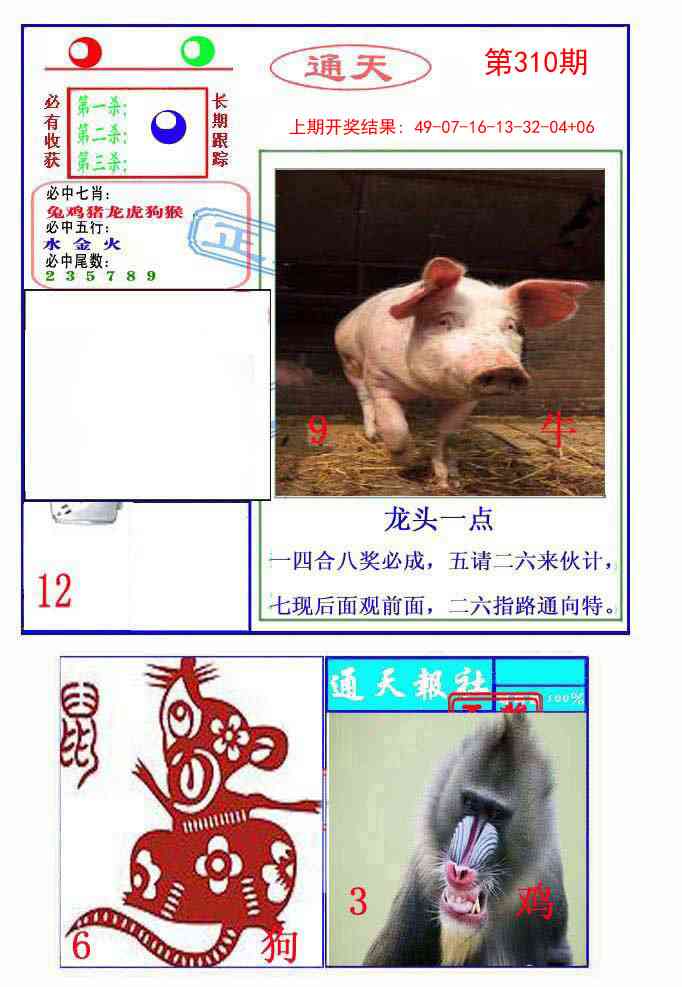 310期通天杀波图2[图]