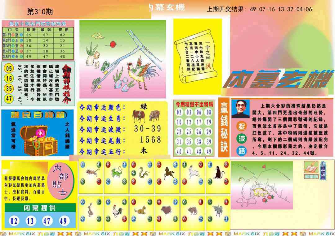 310期九龍内幕A(推荐)[图]