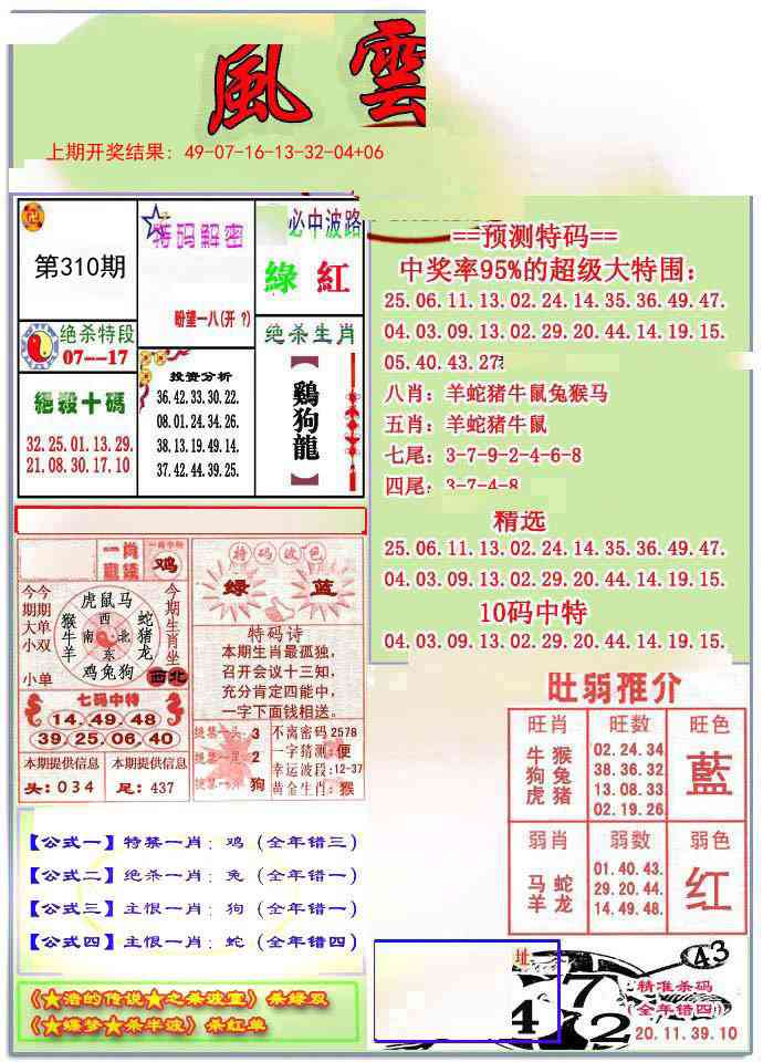 310期风云榜[图]
