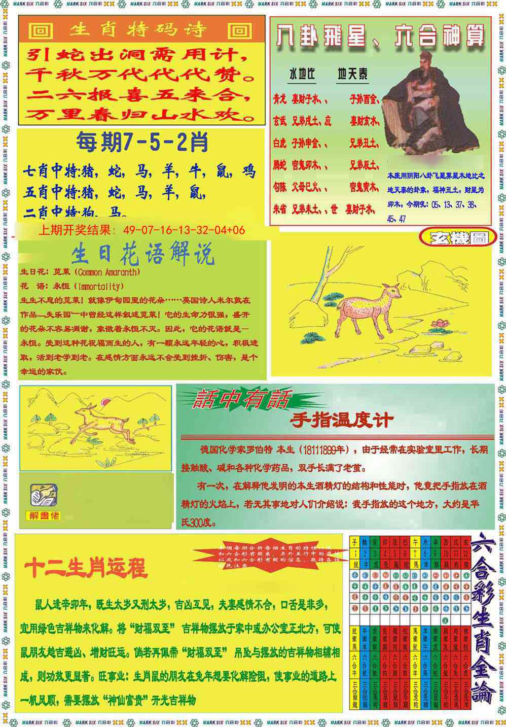 310期九龍马经B(推荐)[图]