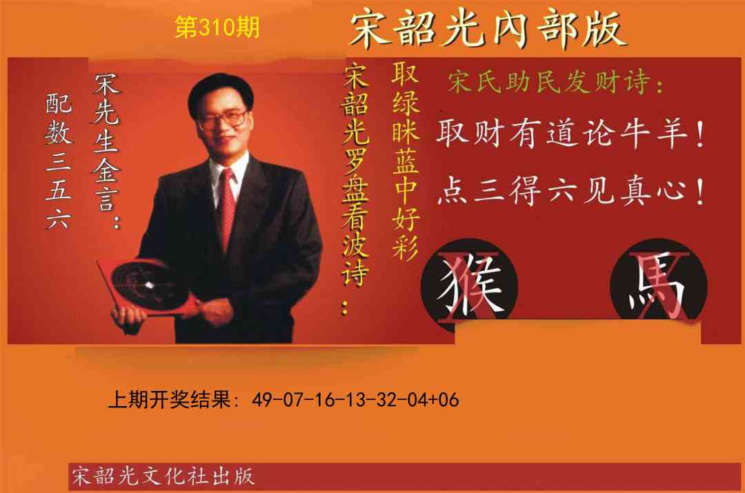 310期宋韶光内部版[图]