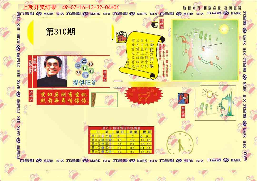 310期特码王[图]