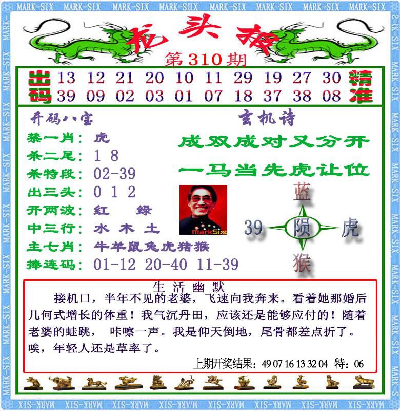 310期龙头报[图]
