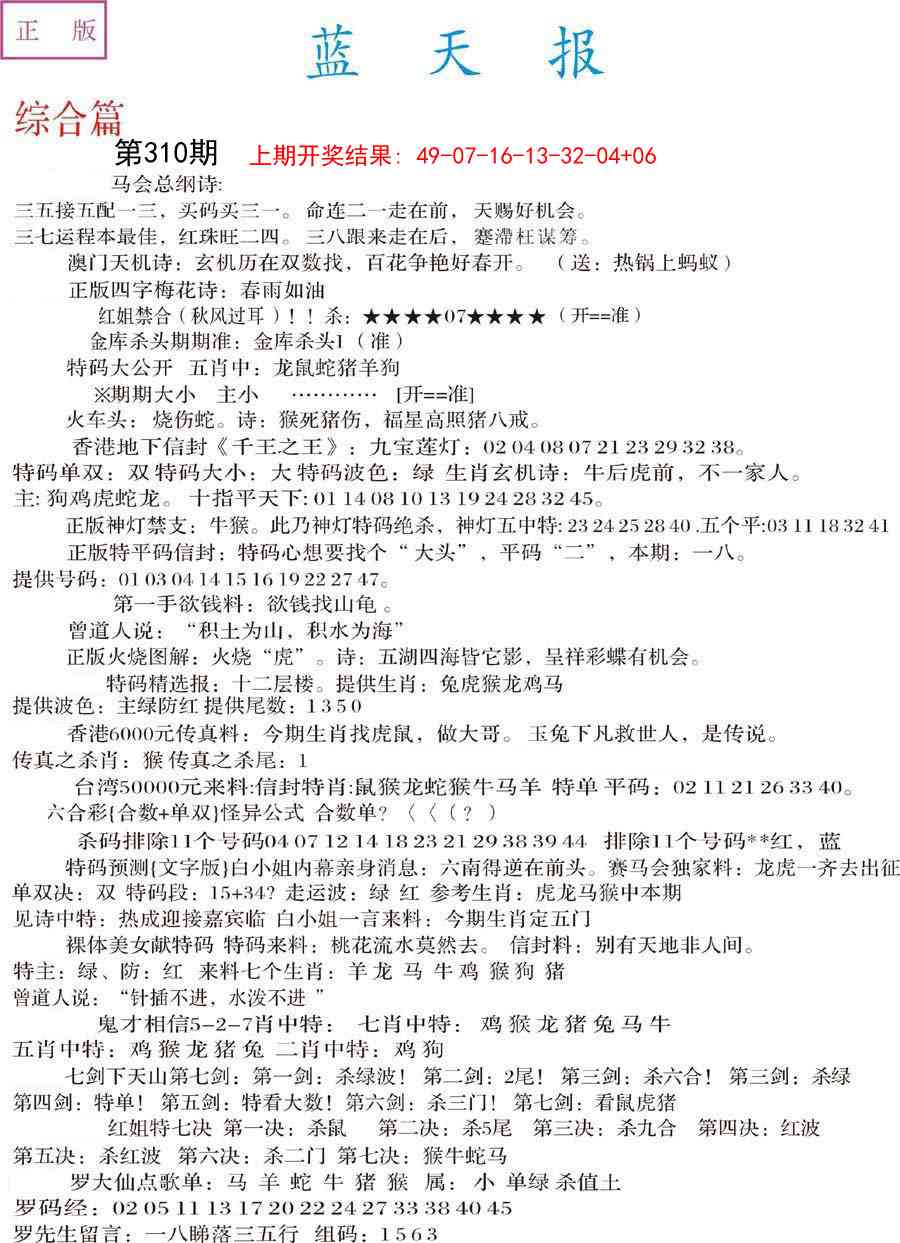 310期蓝天报A[图]