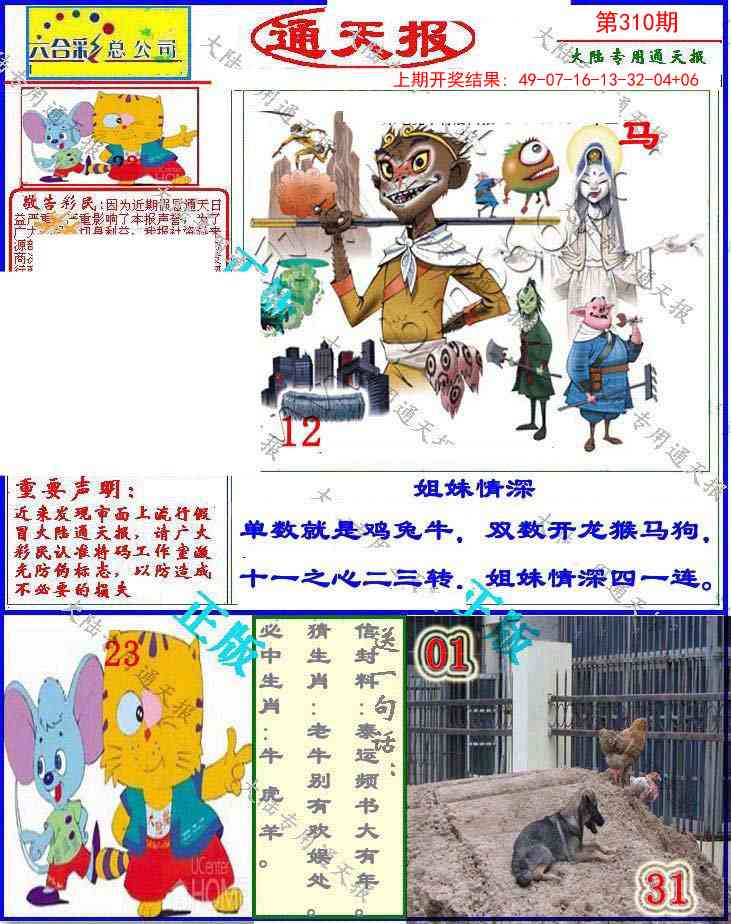 310期大陆通天报[图]