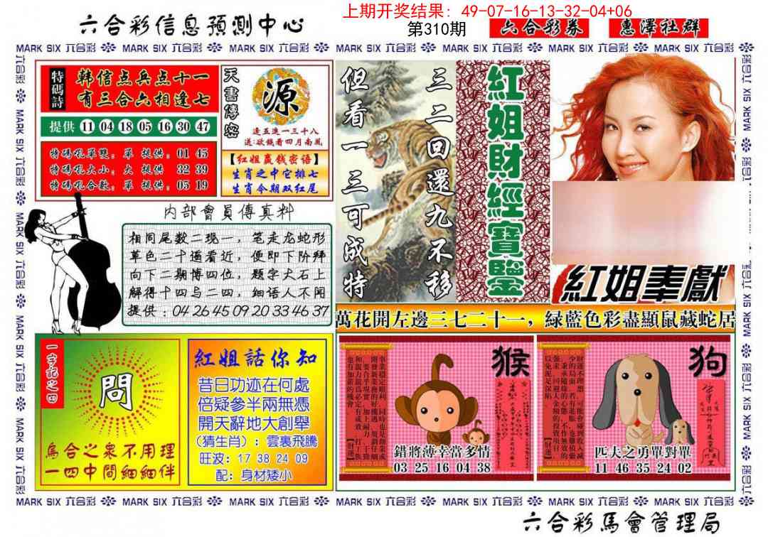 310期红姐财经宝鉴[图]