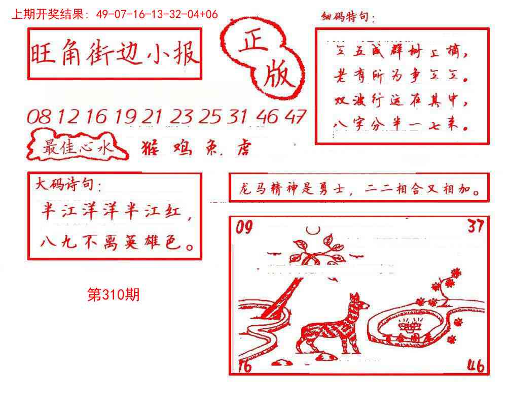 310期旺角街边小报[图]