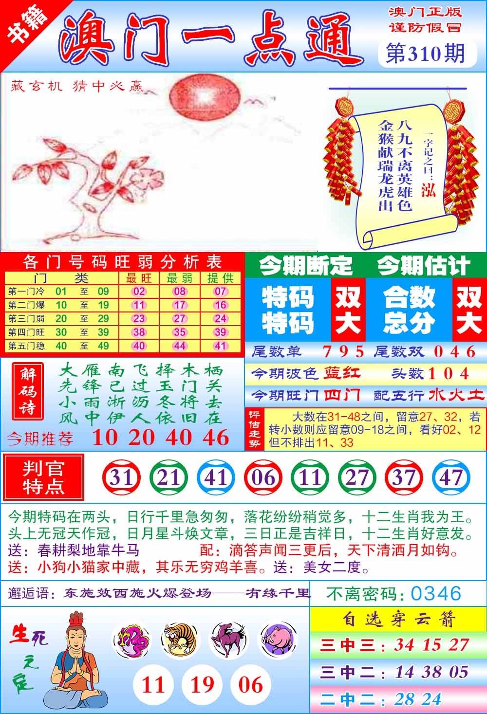 310期澳门一点通[图]
