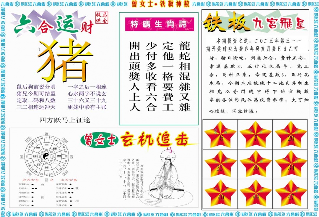 311期曾女士铁板神数B[图]