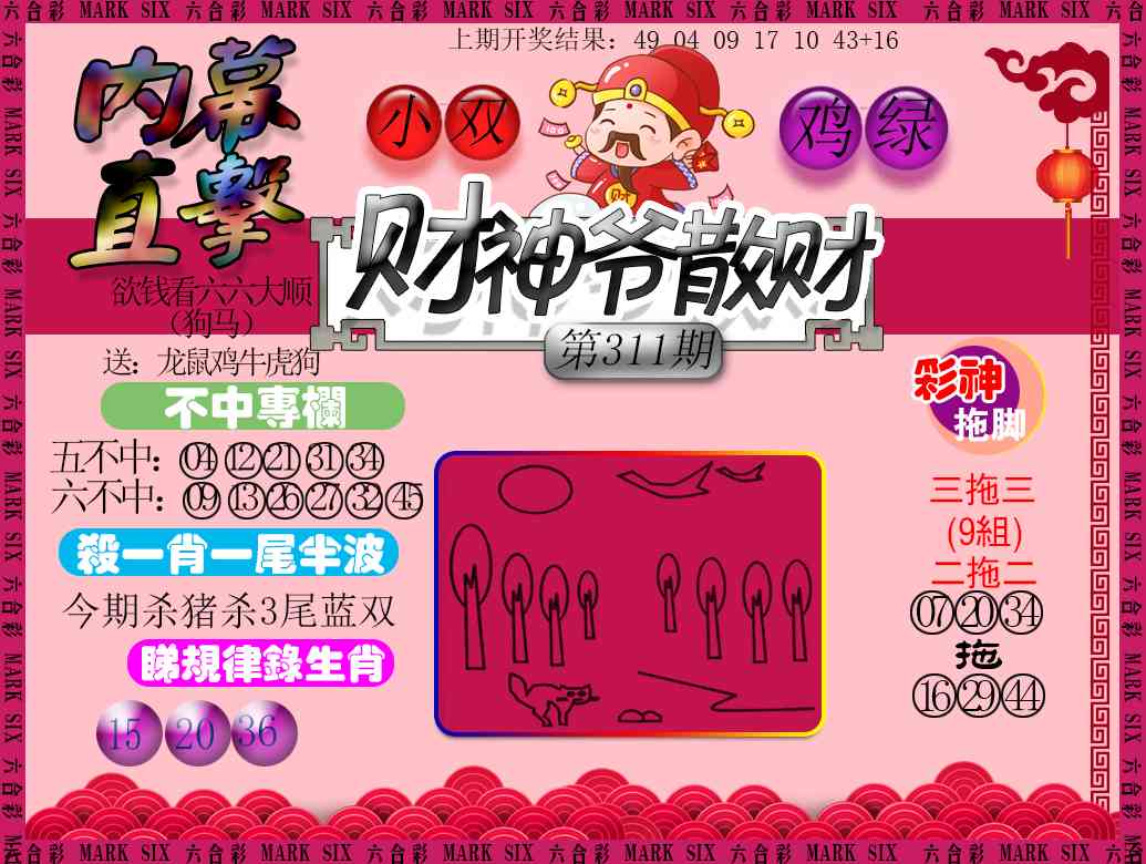 311期财神爷散财[图]