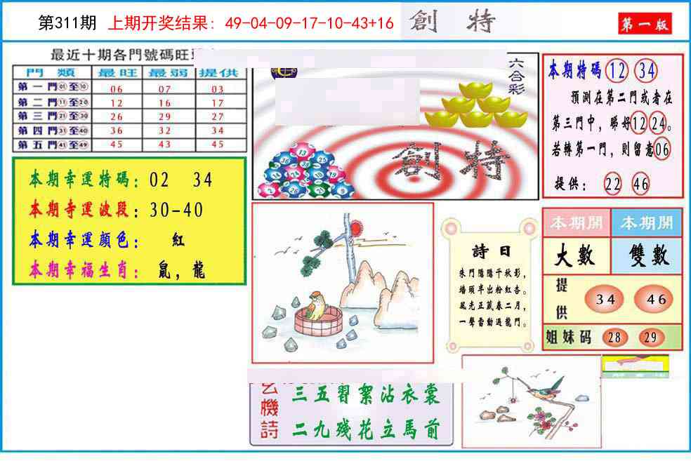 311期九龍创特A(推荐)[图]