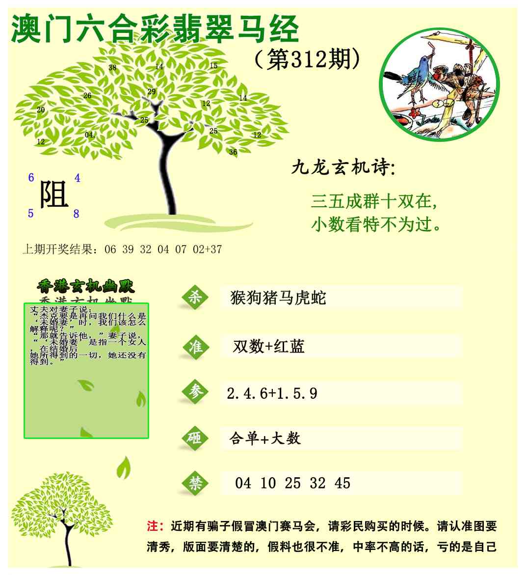 312期翡翠马经[图]