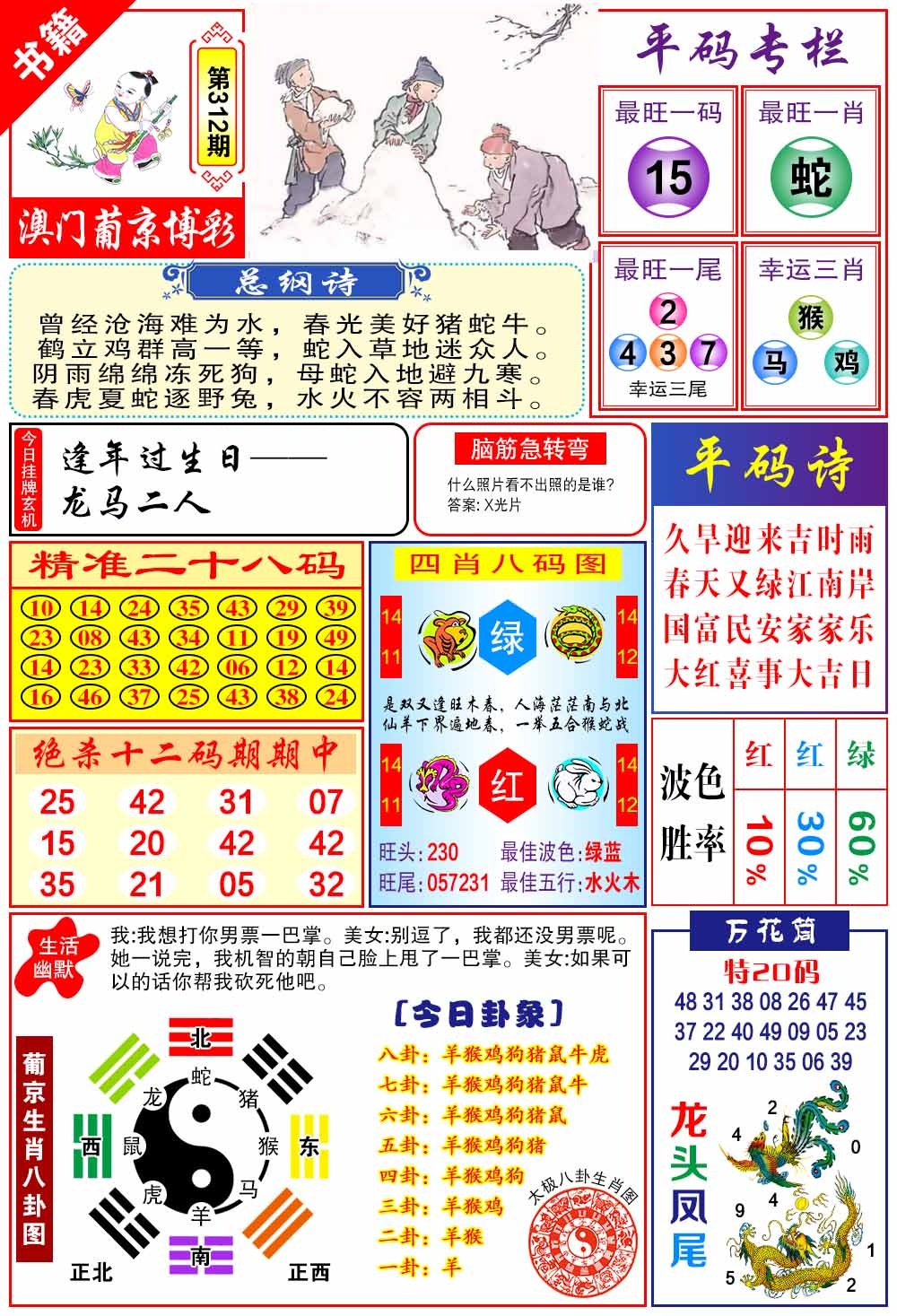 312期澳门万花筒[图]