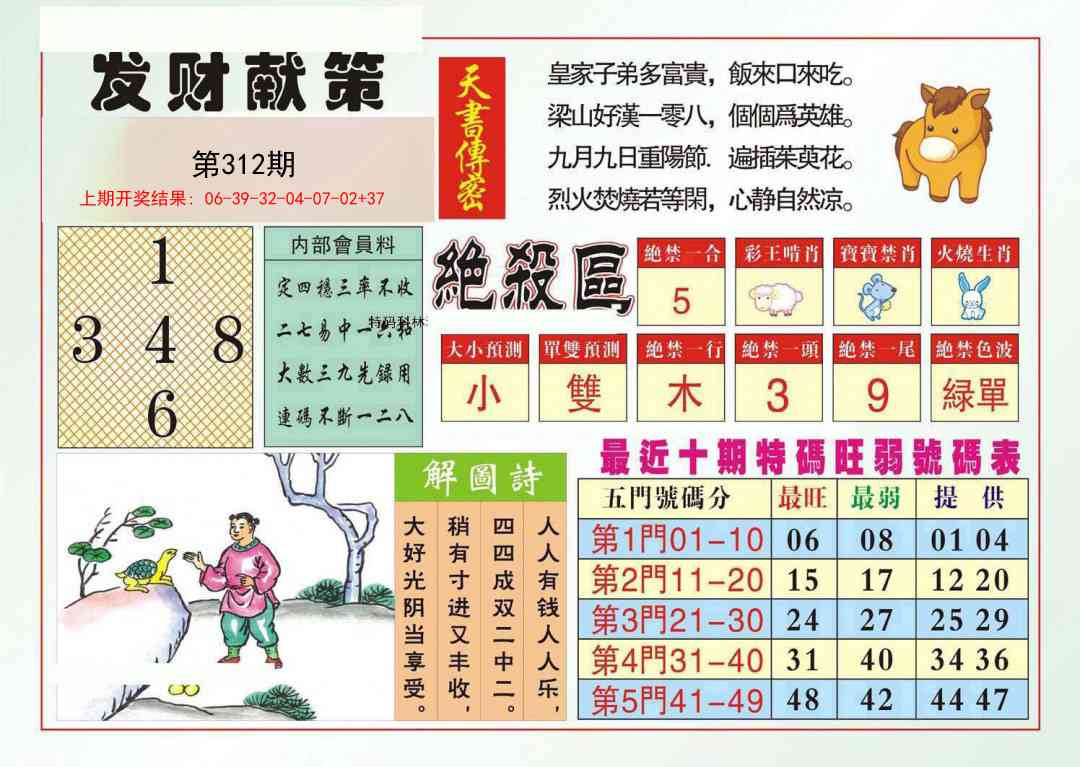 312期发财献策[图]