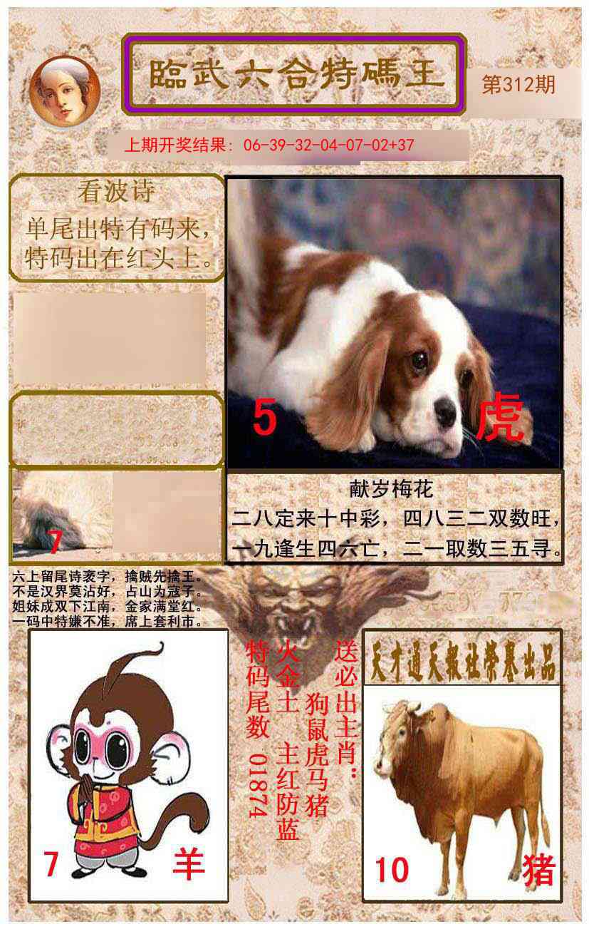 312期临武六合特码王[图]