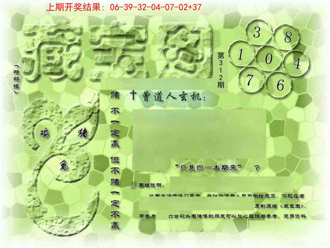 312期假新藏宝图[图]