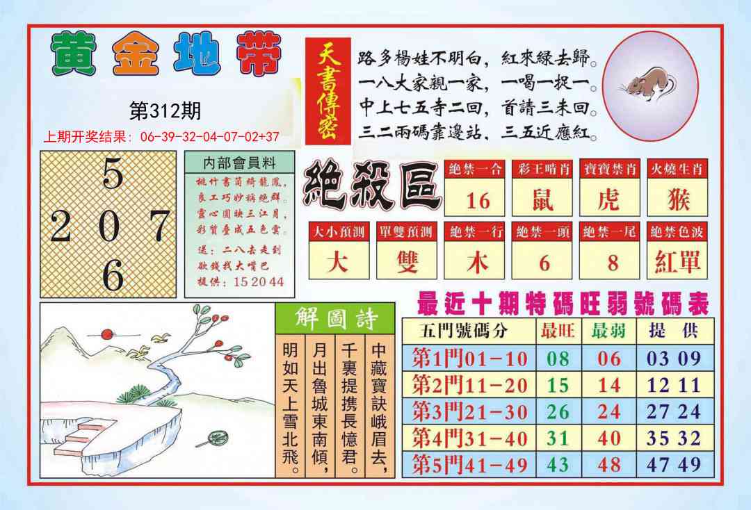 312期黄金地带[图]