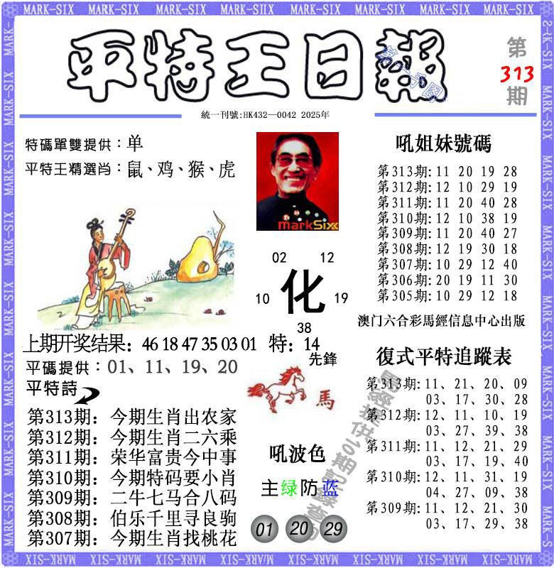313期平特王日报[图]