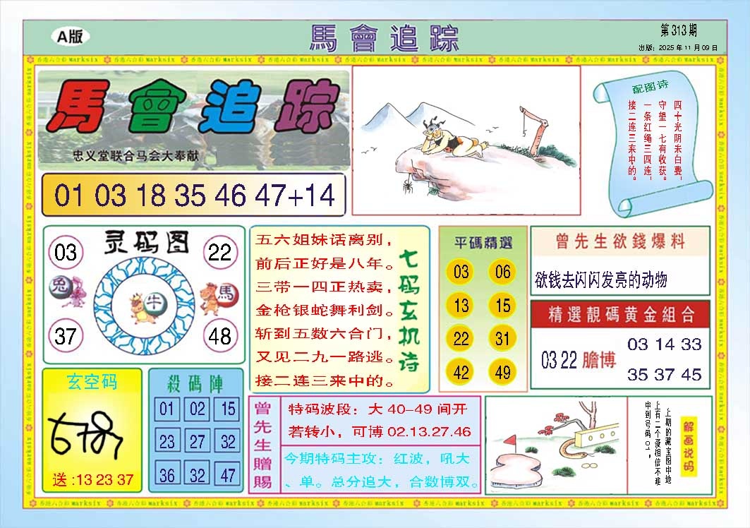 313期马会追踪A[图]