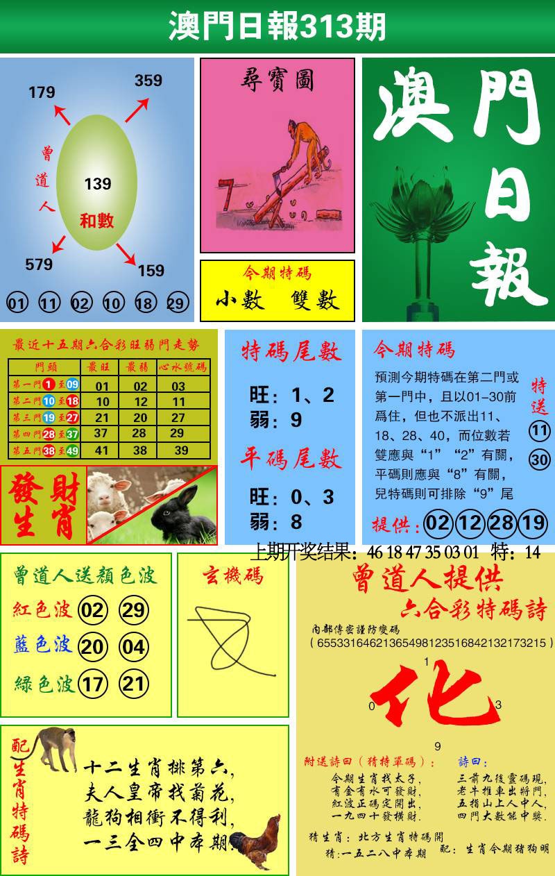 313期澳门日报[图]