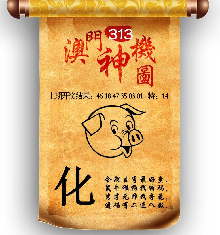 313期澳门神机图[图]