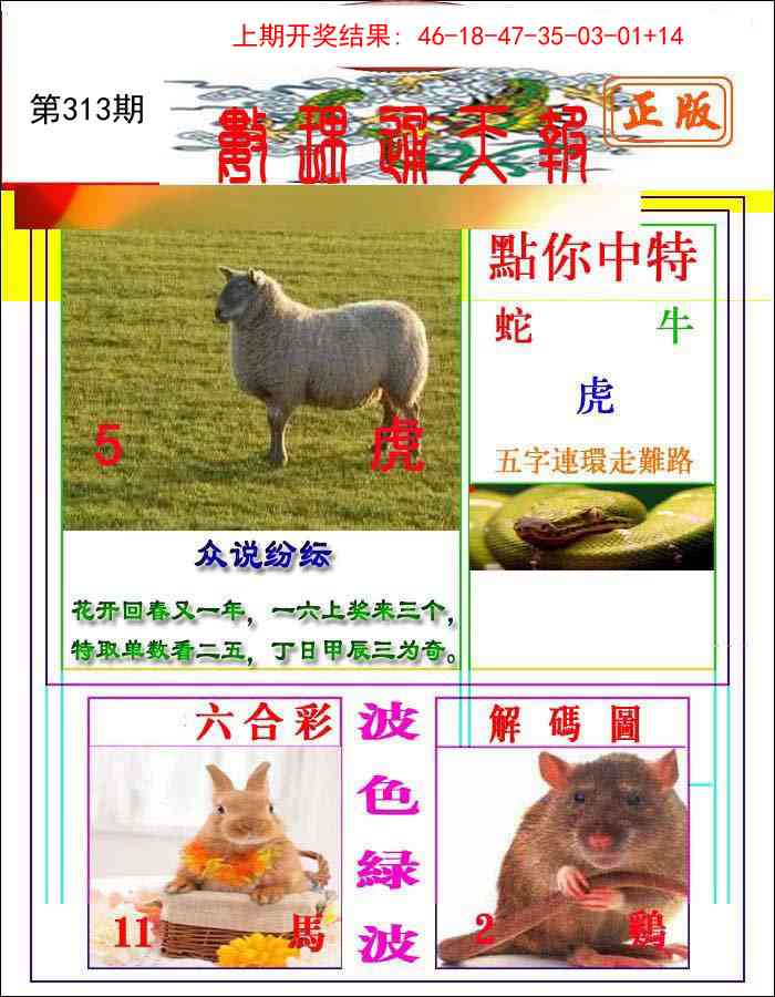 313期数理通天[图]