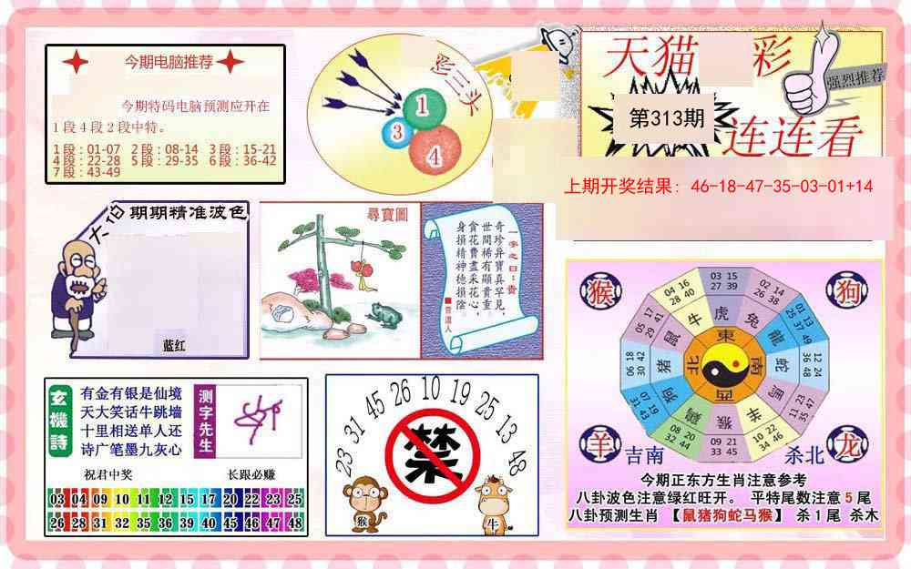 313期港彩连连中[图]