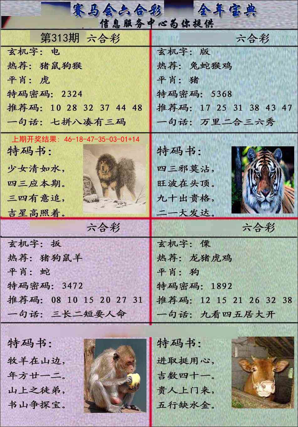 313期宝典报[图]