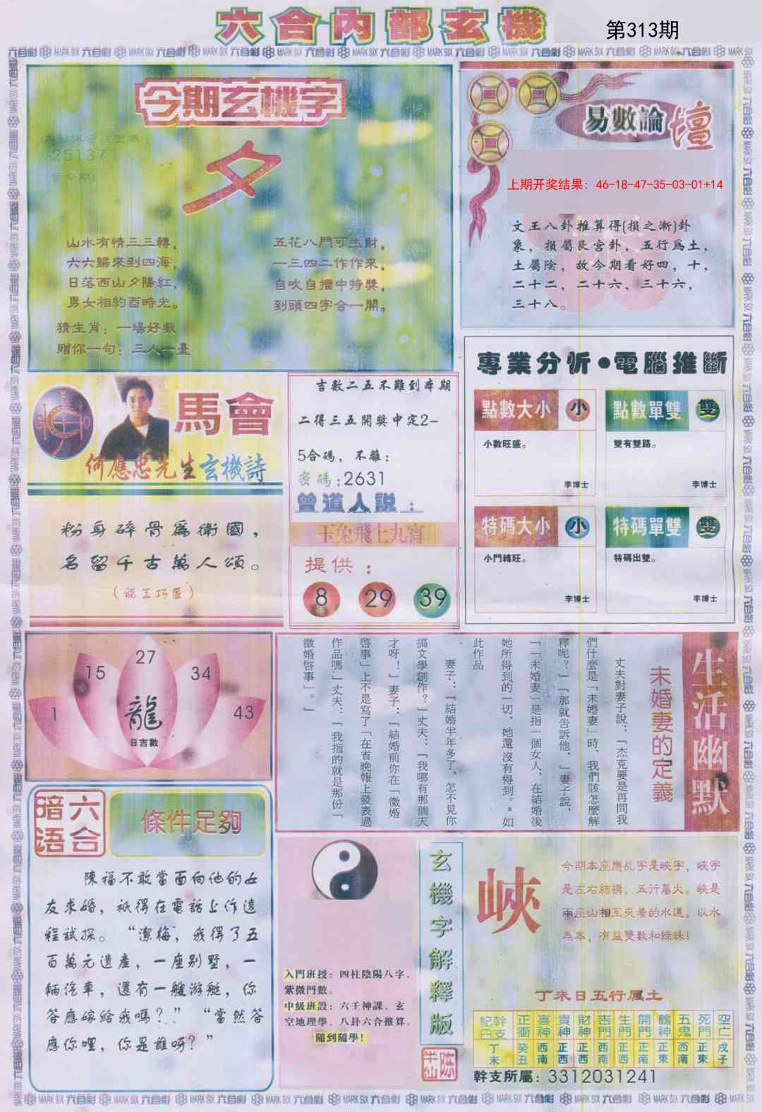 313期六合内部B加大版[图]