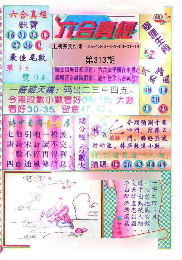 313期六合真经[图]