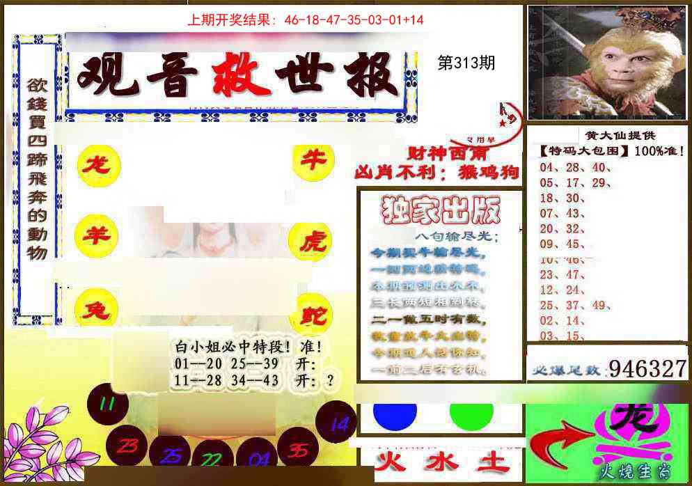 313期(另)观音救世密报[图]