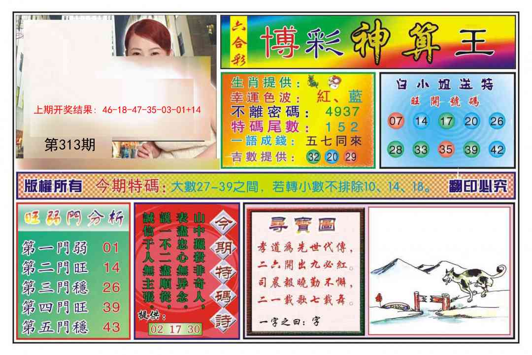 313期博彩神算王[图]