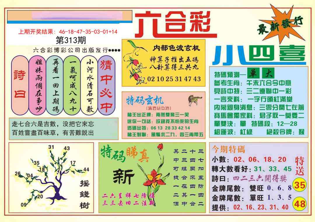 313期小四喜[图]