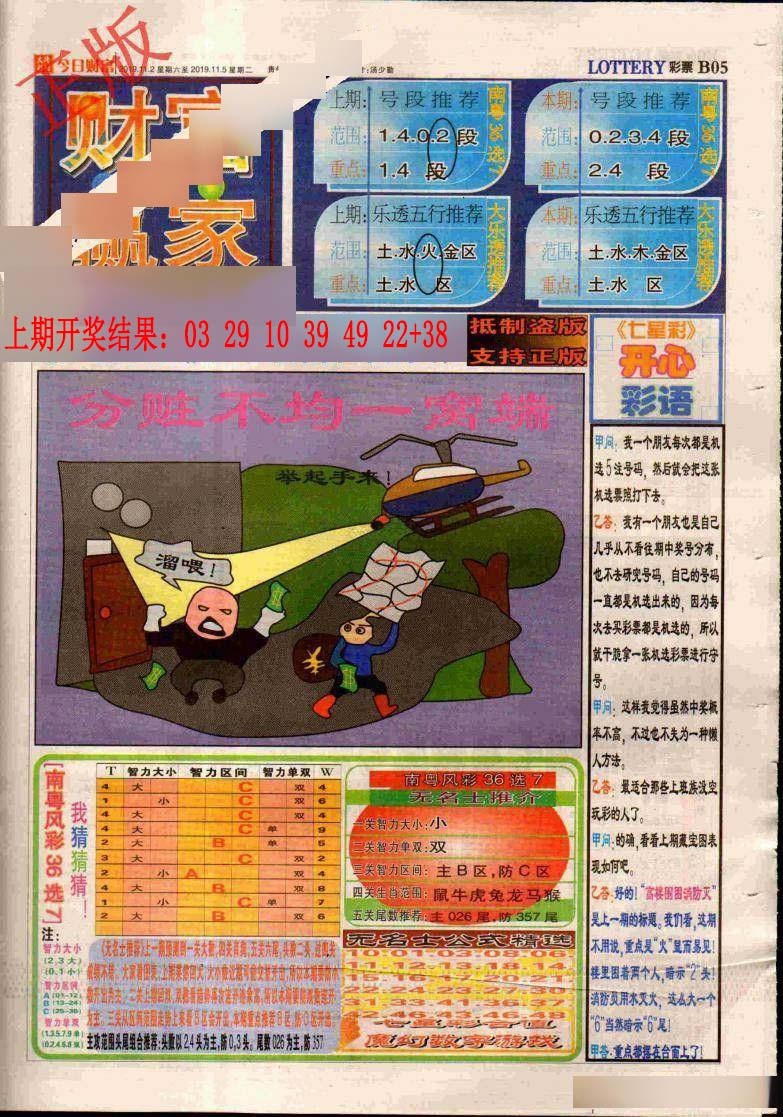 314期财富赢家（七星彩）[图]