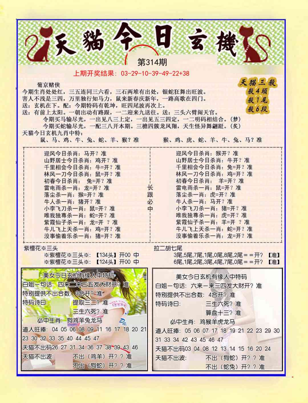 314期今日玄机图B[图]
