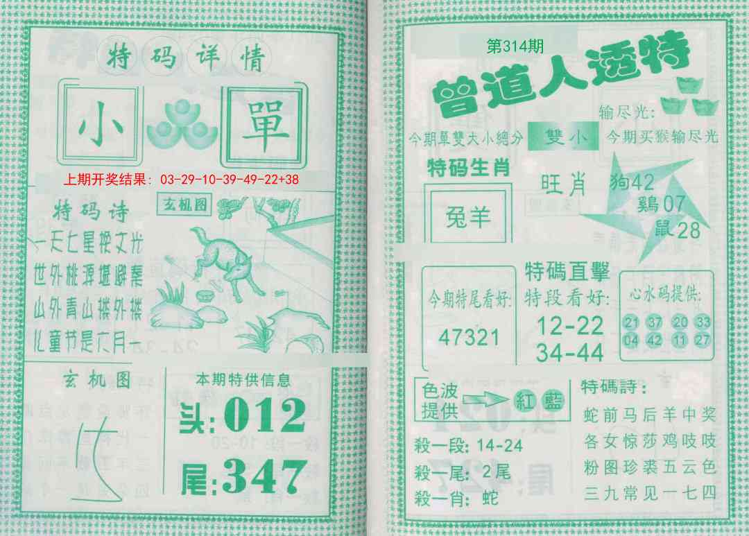314期曾道人透特[图]