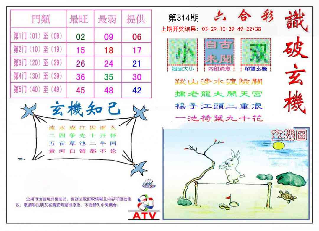314期识破玄机[图]