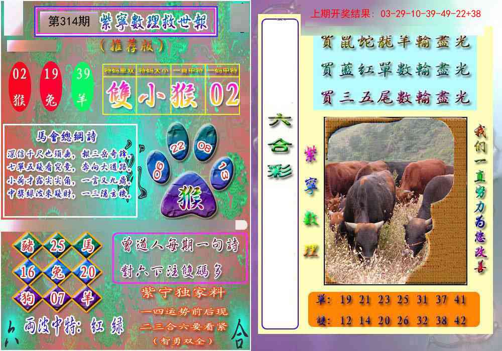 314期数理救世报[图]