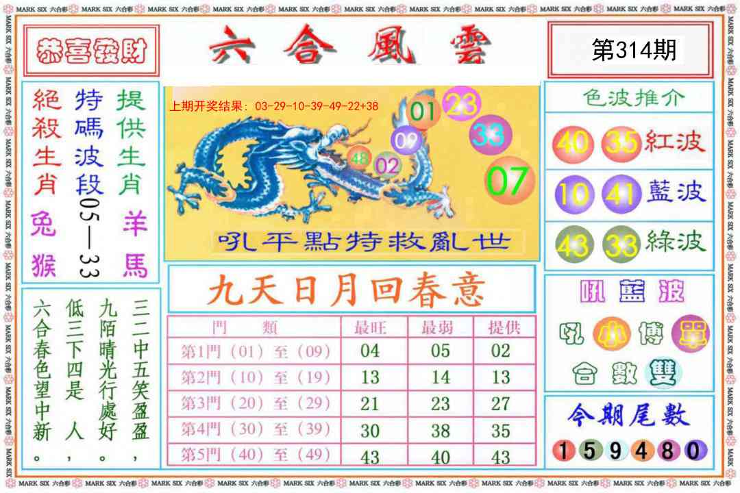 314期六合风云《另版》[图]